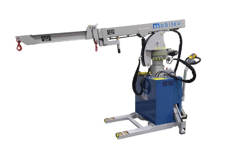 1000 KG MAXI: Elektrischer Minikran 180° Niedrig: 12MO S180 v2 S