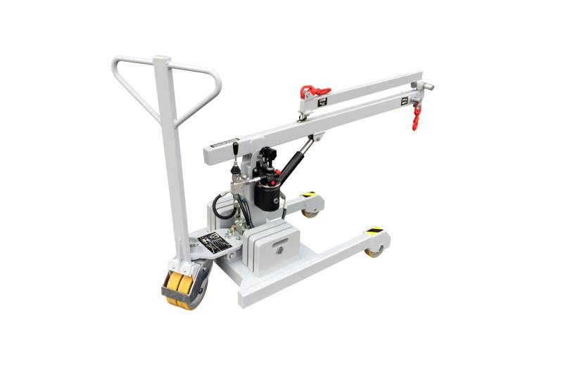 200 KG MAX.: MINIMOB 02 workshop hand operated mini crane