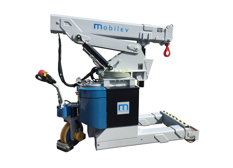 Kompakter elektrischer Werkstattkran 18°