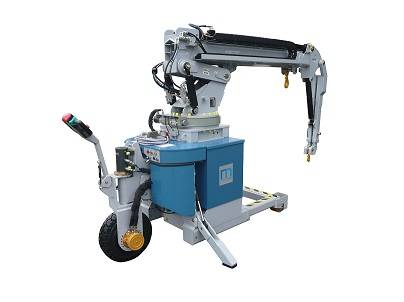 2000 kg maxi: Minikran mit 3 Rädern mit Doppelteleskop-Ausleger mit großer Reichweite: 25MT 3x1